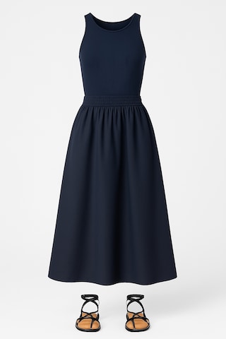 Touche Prive Skirt in Blue