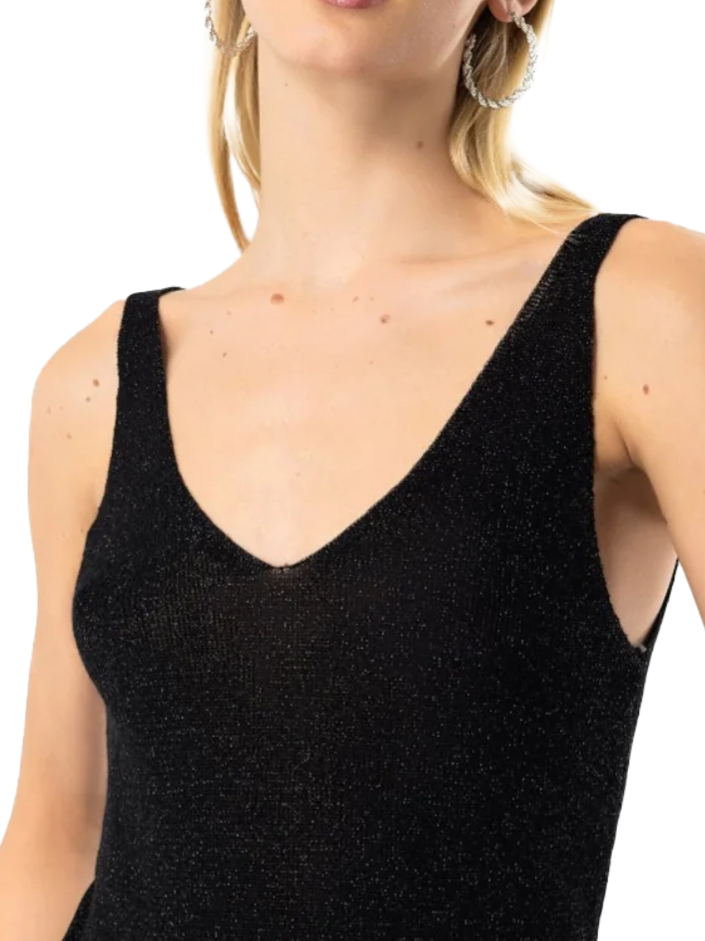 No Matter What Knitted top in Black