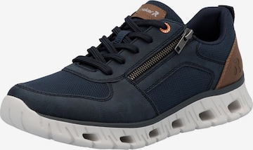 Rieker Sport Sneakers laag in Blauw: voorkant