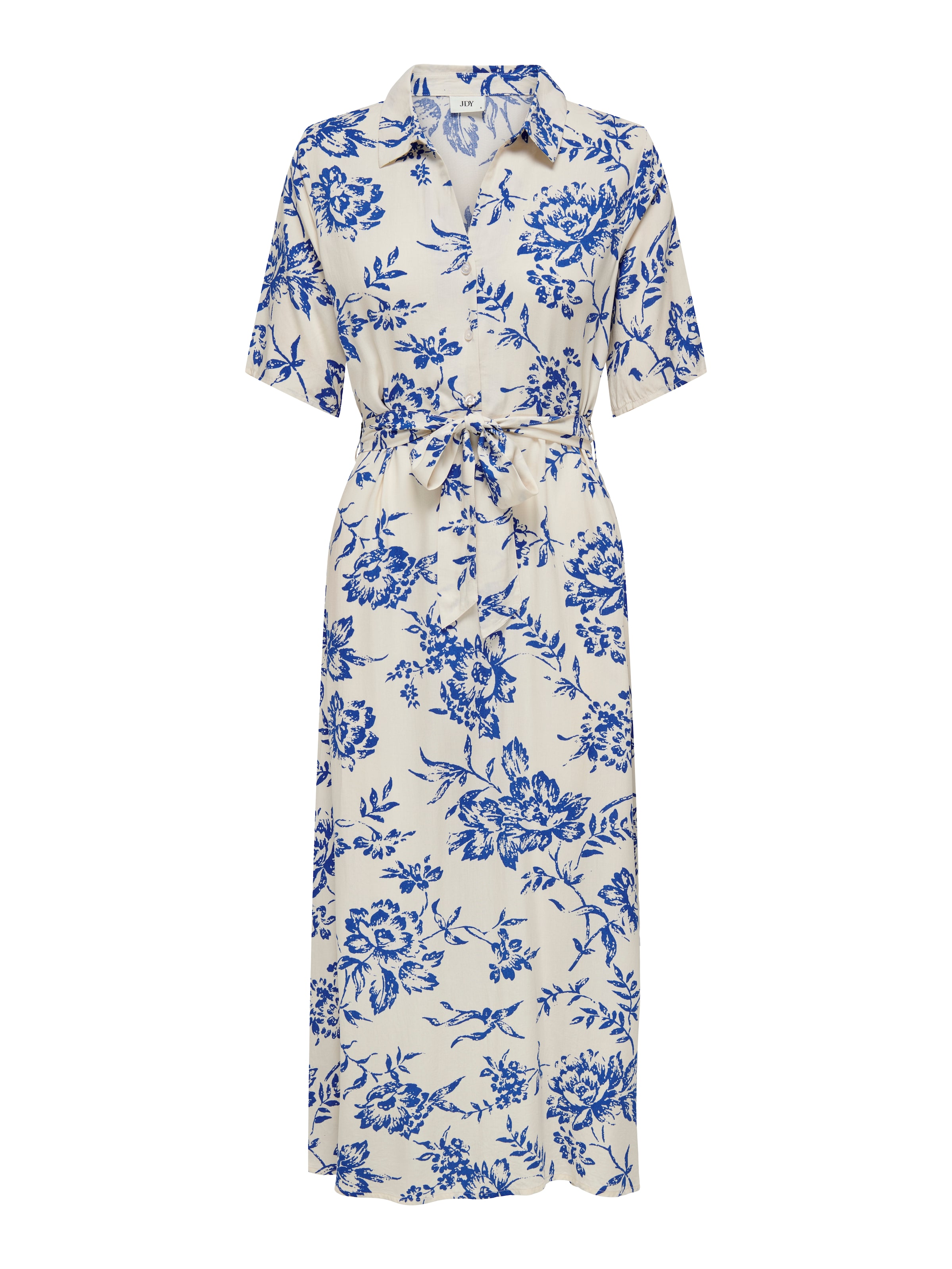 JDY Košilové šaty 'JDYStarr' – bílá: přední strana