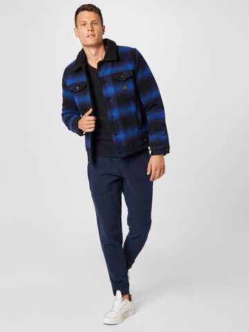 Superdry Tapered Trousers 'Code Essential' in Blue