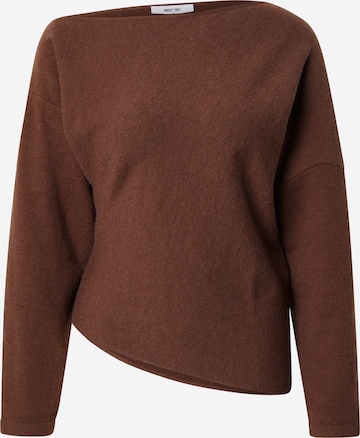 ABOUT YOU Pullover 'Joline' in Braun: Vorderseite