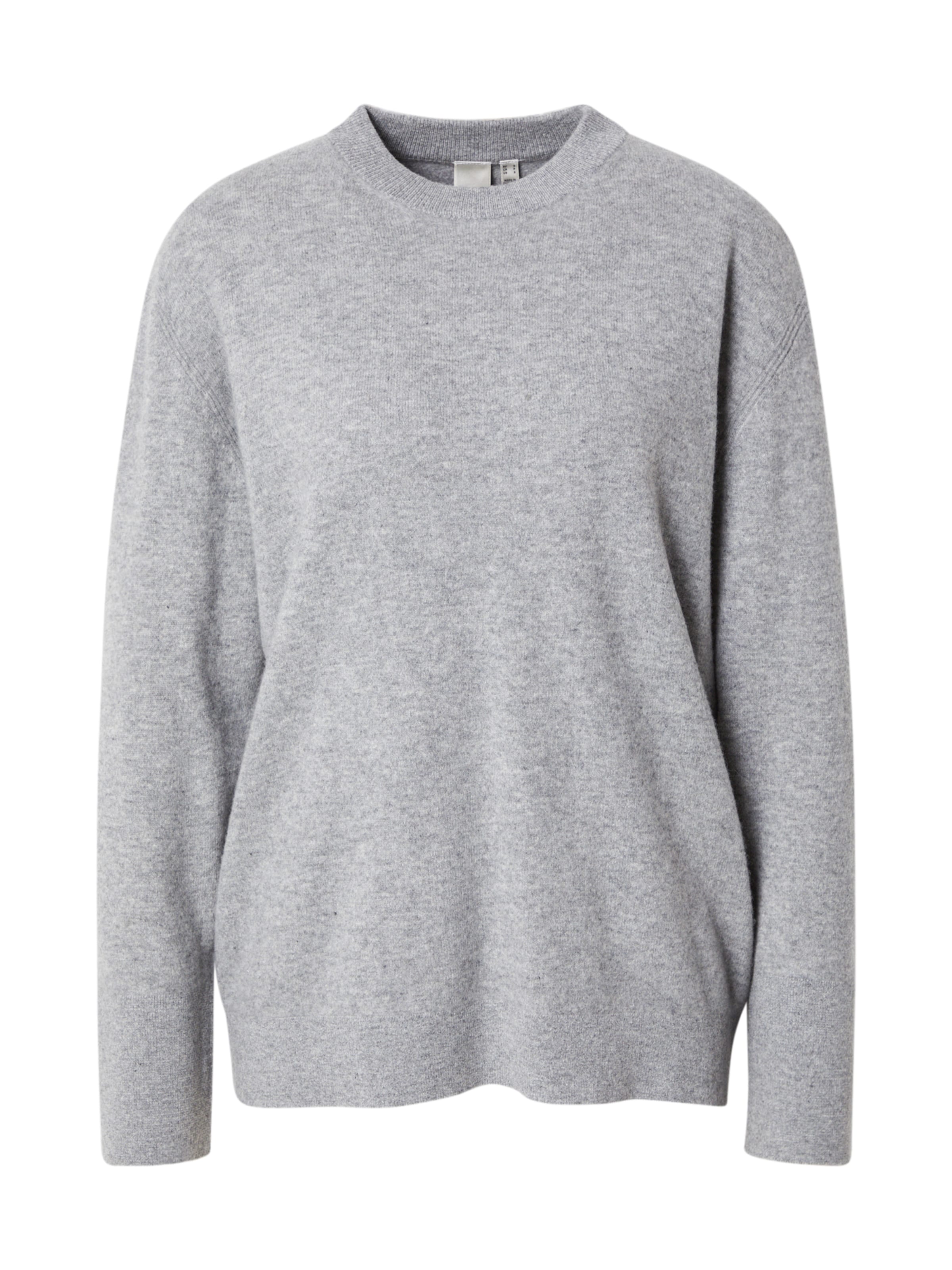 YAS Пуловер 'YASEMILIE' в сиво: отпред