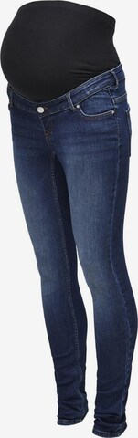 Only Maternity Skinny Jeans 'ANA' in Blau