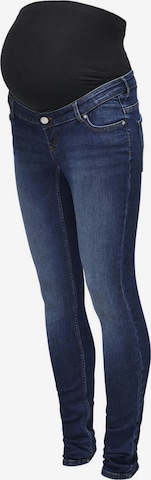 Only Maternity Skinny Jeans 'ANA' i blå