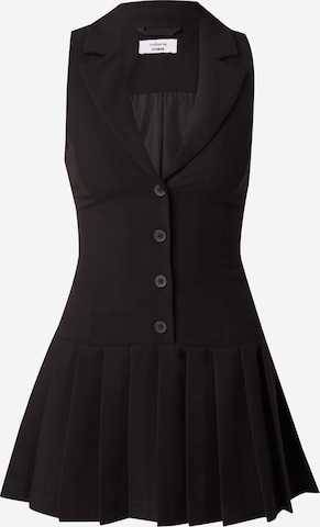Robe millane en noir : devant