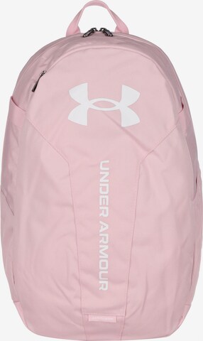 Zaino sportivo 'Hustle Lite' di UNDER ARMOUR in rosa: frontale