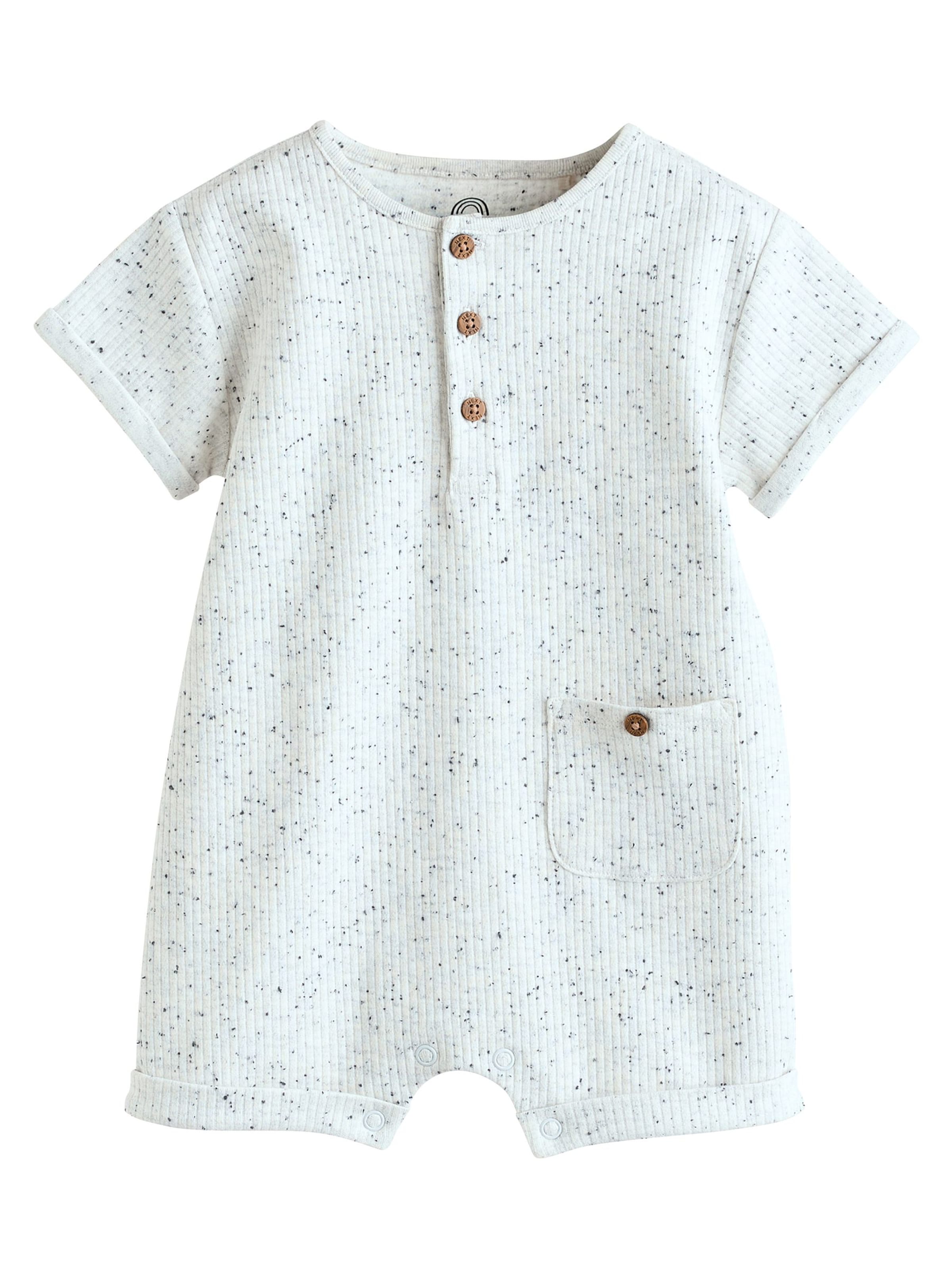 Next Бебешки гащеризони/боди в бежово