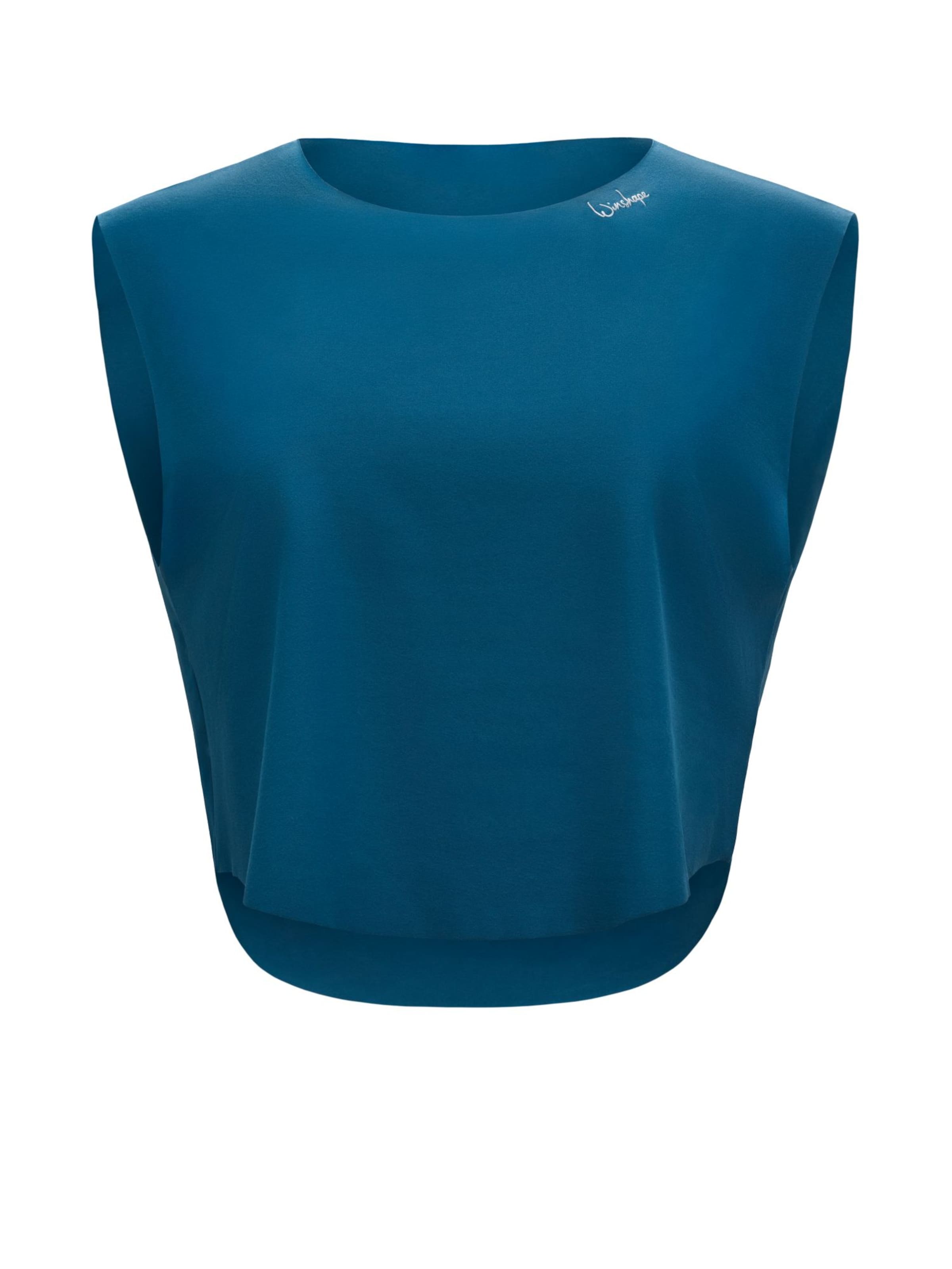 Winshape - Top desportivo 'AET115LS' em verde: frente