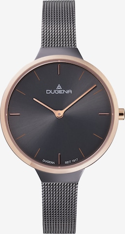 DUGENA Analog Watch in Black: front