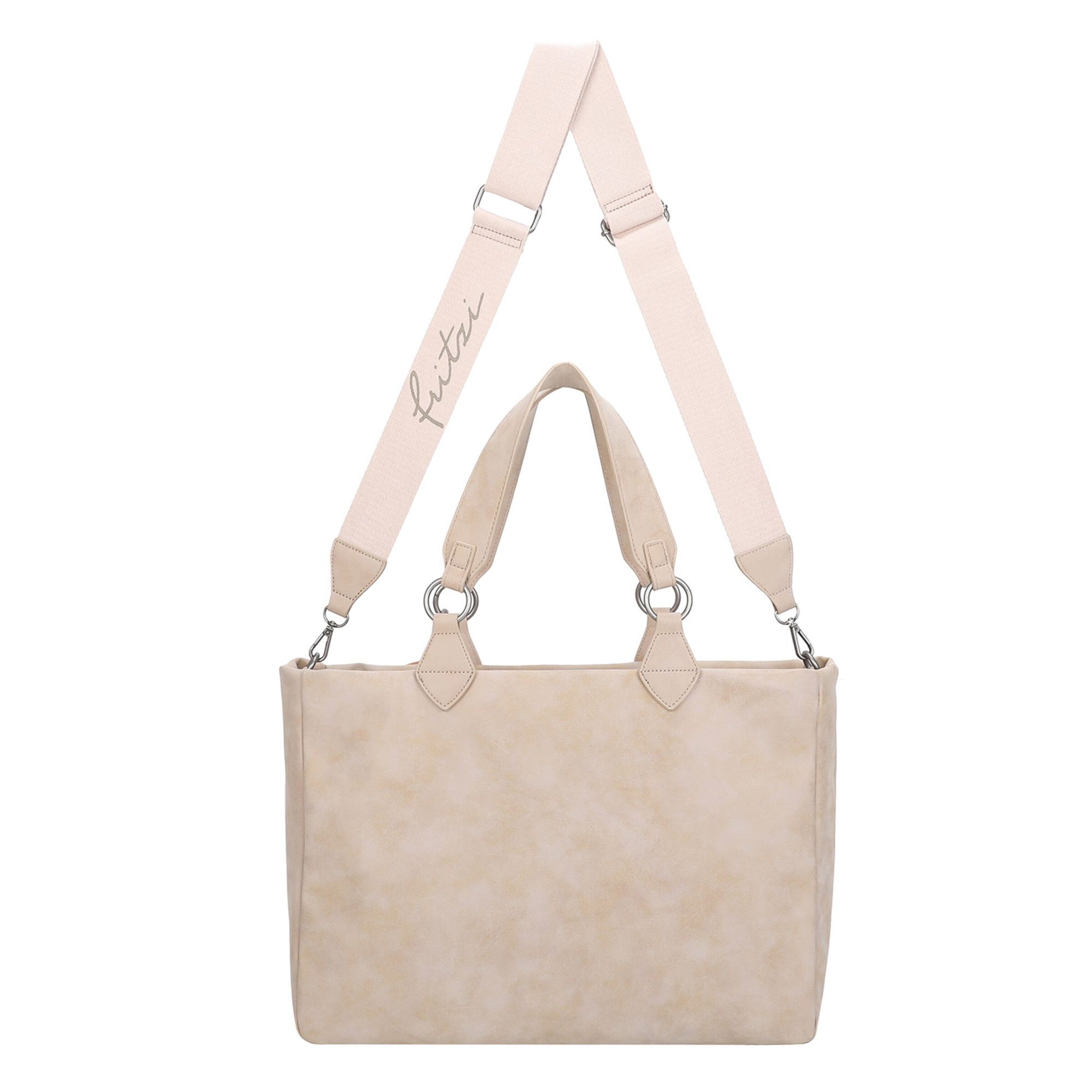 Fritzi aus Preußen Shopper 'Izzy' in Beige