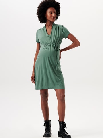 Esprit Maternity Jurk in Groen: voorkant