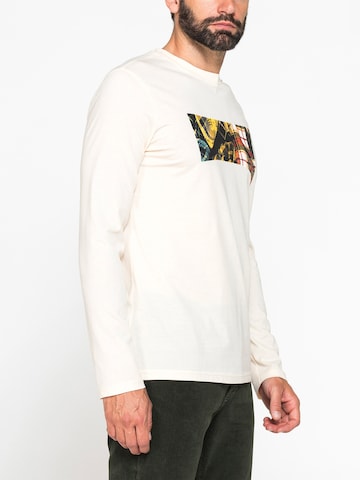 Carrera Jeans Shirt 'Logo Print' in White