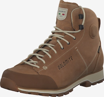 Dolomite Boots in Brown: front