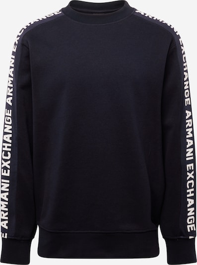 ARMANI EXCHANGE Sweatshirt in navy / weiß, Produktansicht