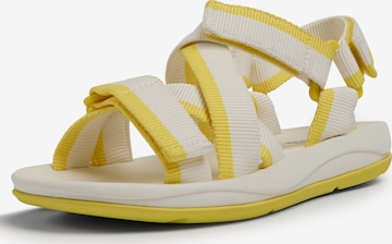 CAMPER Hiking Sandals 'MATCH' in Yellow: front