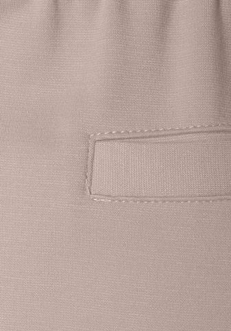 LASCANA - regular Pantalón cargo en beige