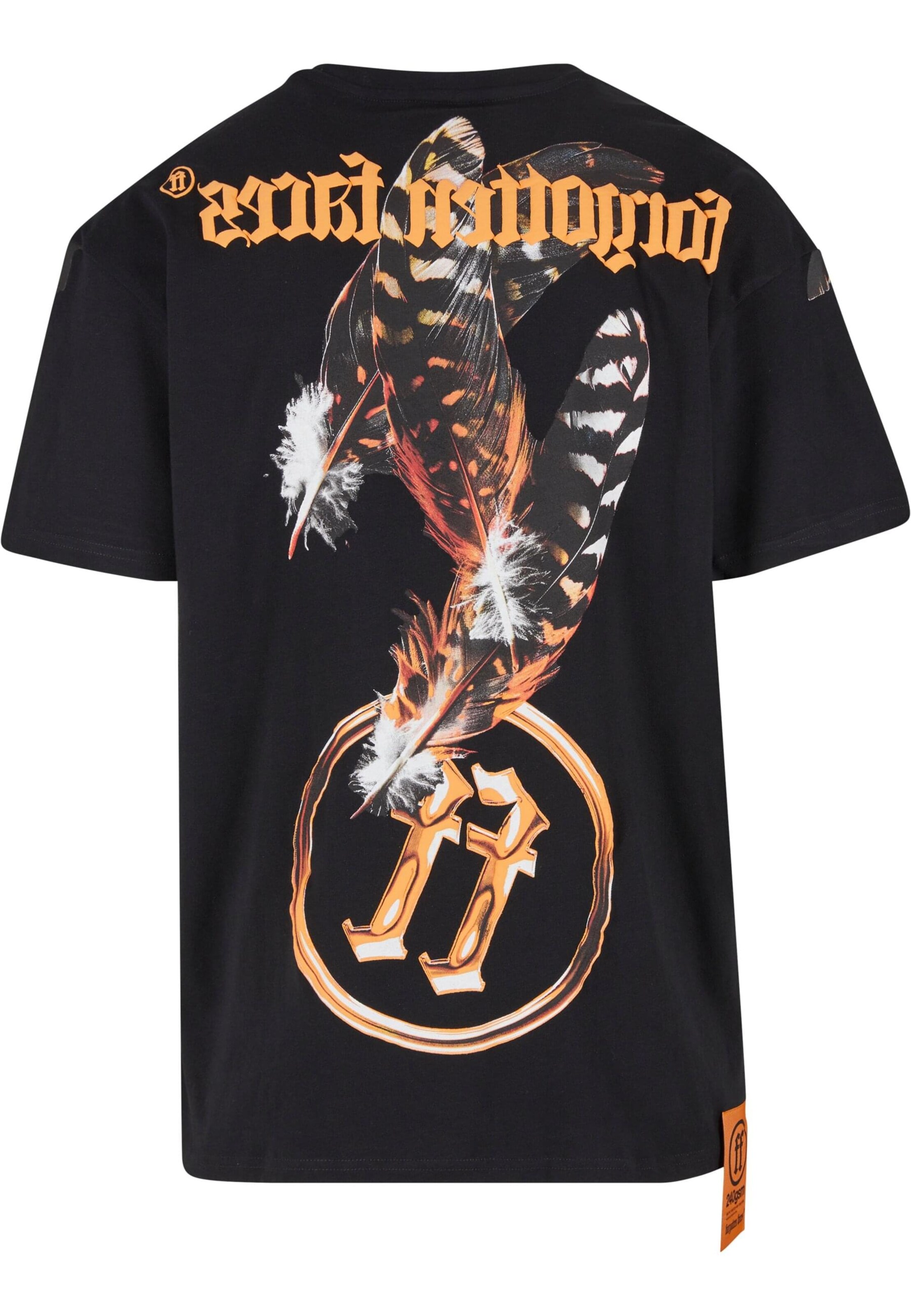 T-Shirt 'Head On Hawk' Forgotten Faces en noir