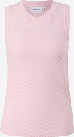 Tops en tricot comma casual identity en rose : devant