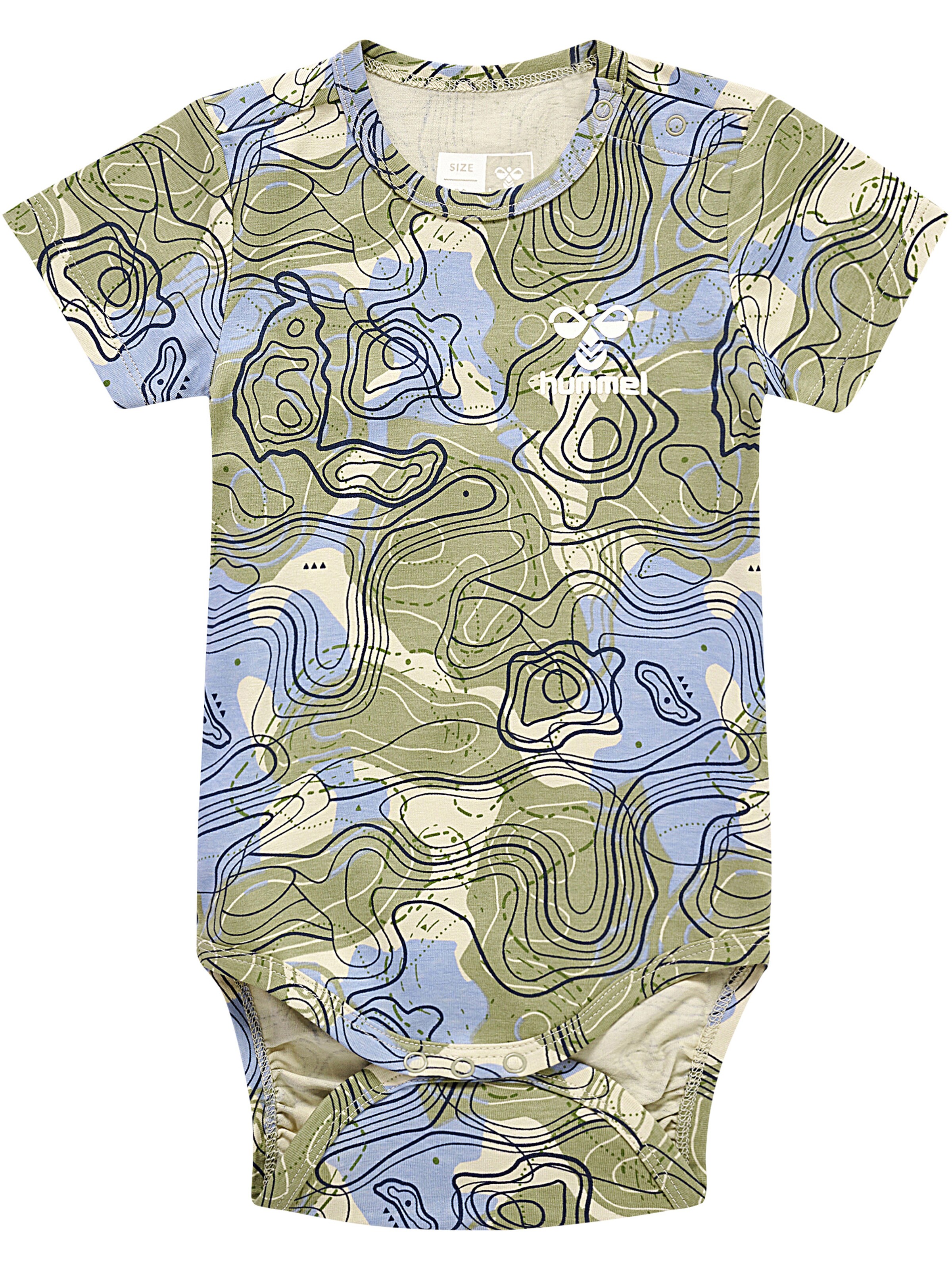 Hummel Sparkedragt/Body i grøn: forside