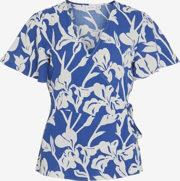 VILA Blouse in Blauw: voorkant