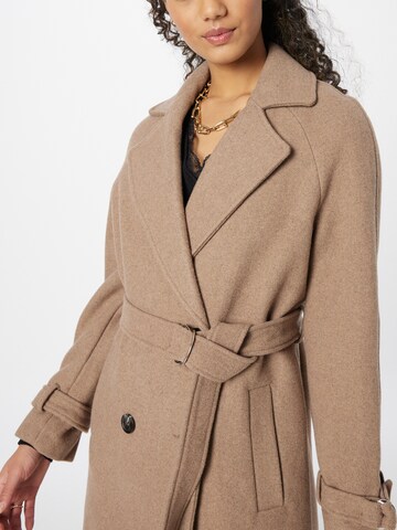 ABOUT YOU Between-Seasons Coat 'Lavina' in Brown