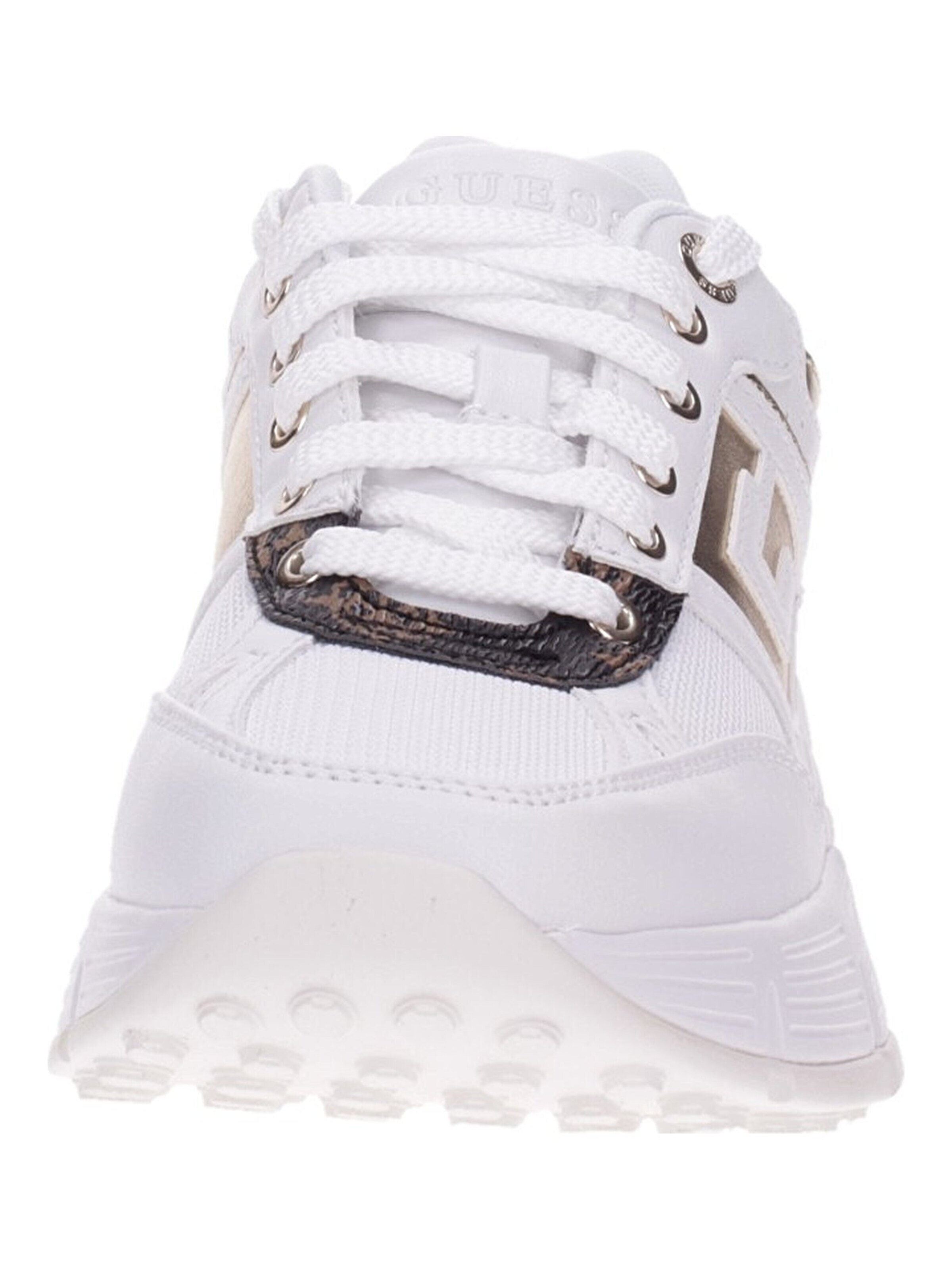 Sneaker bassa 'Guess FLTFONFAB12' di GUESS in bianco