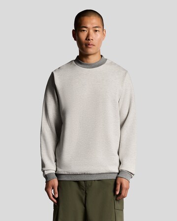 Lyle & Scott Sweatshirt in Grijs: voorkant