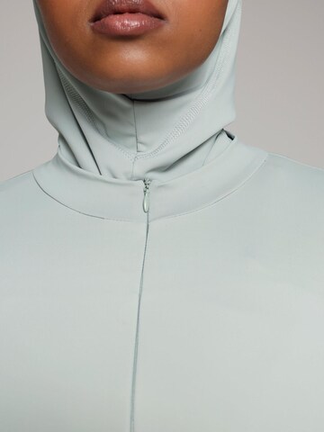 SIYA Swimwear High neck Badeanzug 'West – Burkini/Modest' in Grün