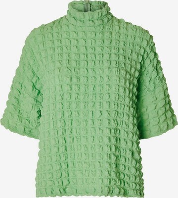 SELECTED FEMME Shirt in Groen: voorkant