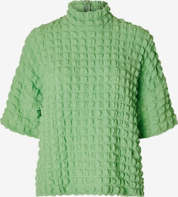 SELECTED FEMME Shirt in Groen: voorkant