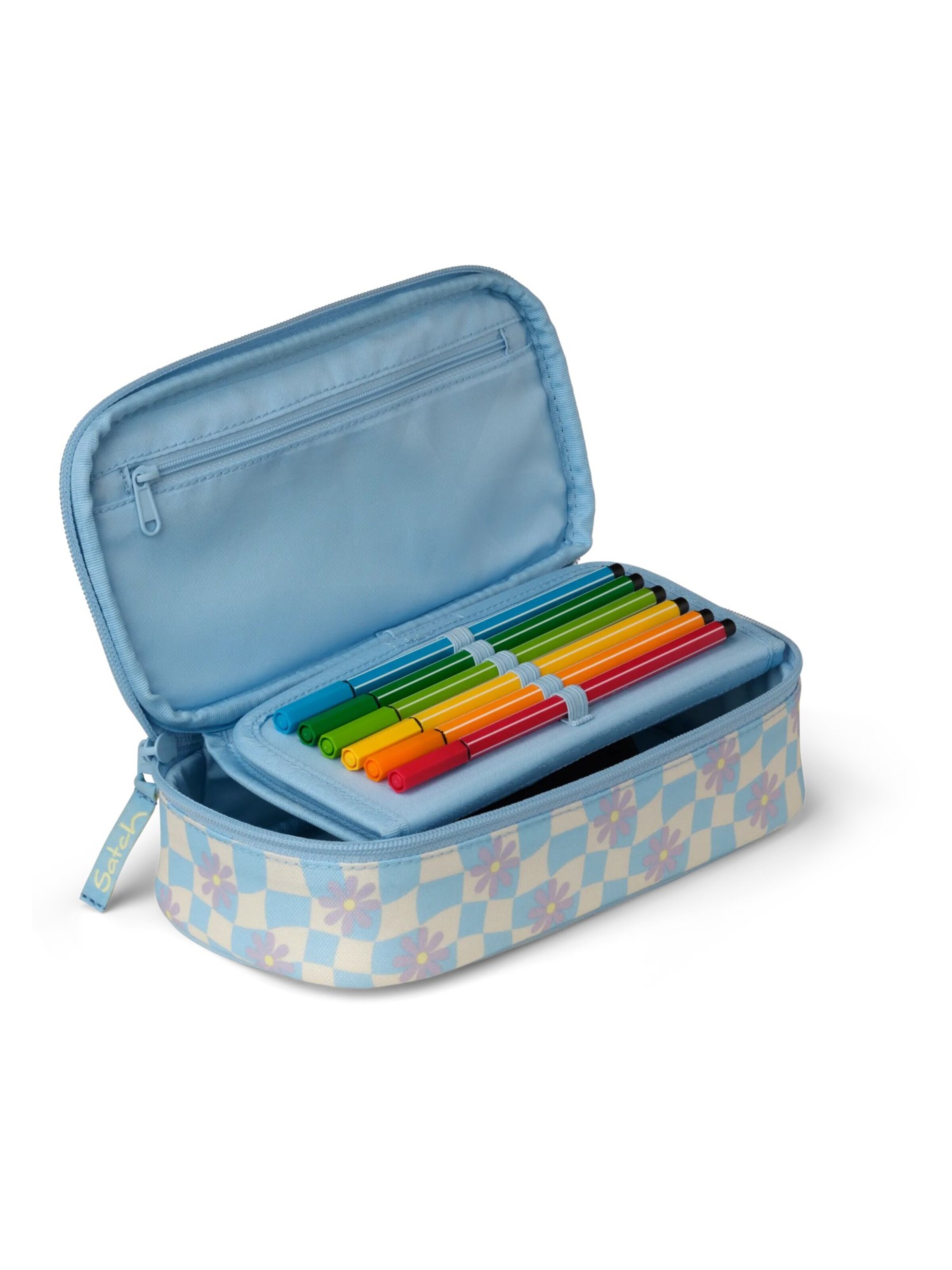 Satch Bag 'Federmäppchen Schlamperbox' in Blue