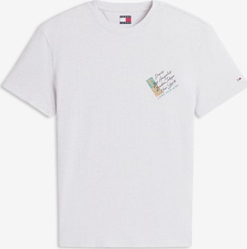 Tricou de la Tommy Jeans pe gri: față
