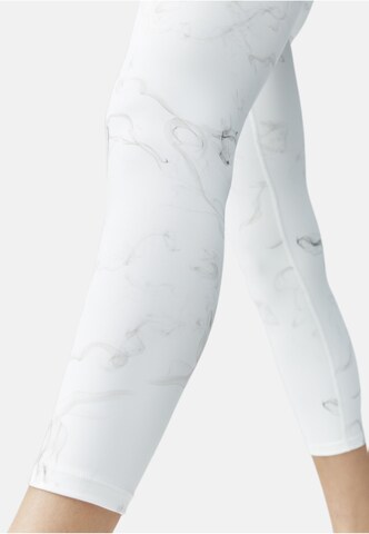 Born Living Yoga Skinny Sports trousers 'Helio' in White
