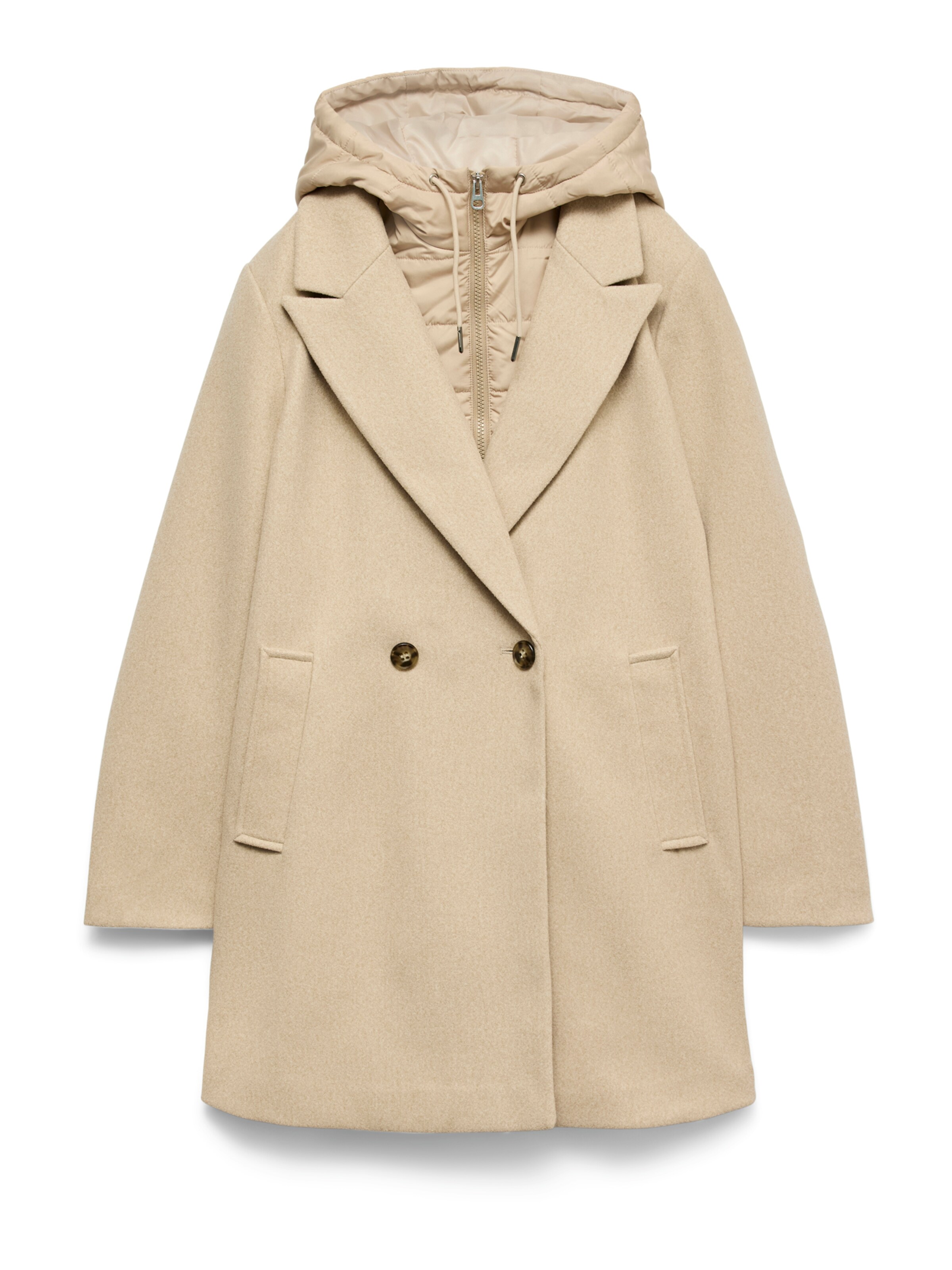 VERO MODA Mantel  'VMGRACE' in Beige: Vorderseite