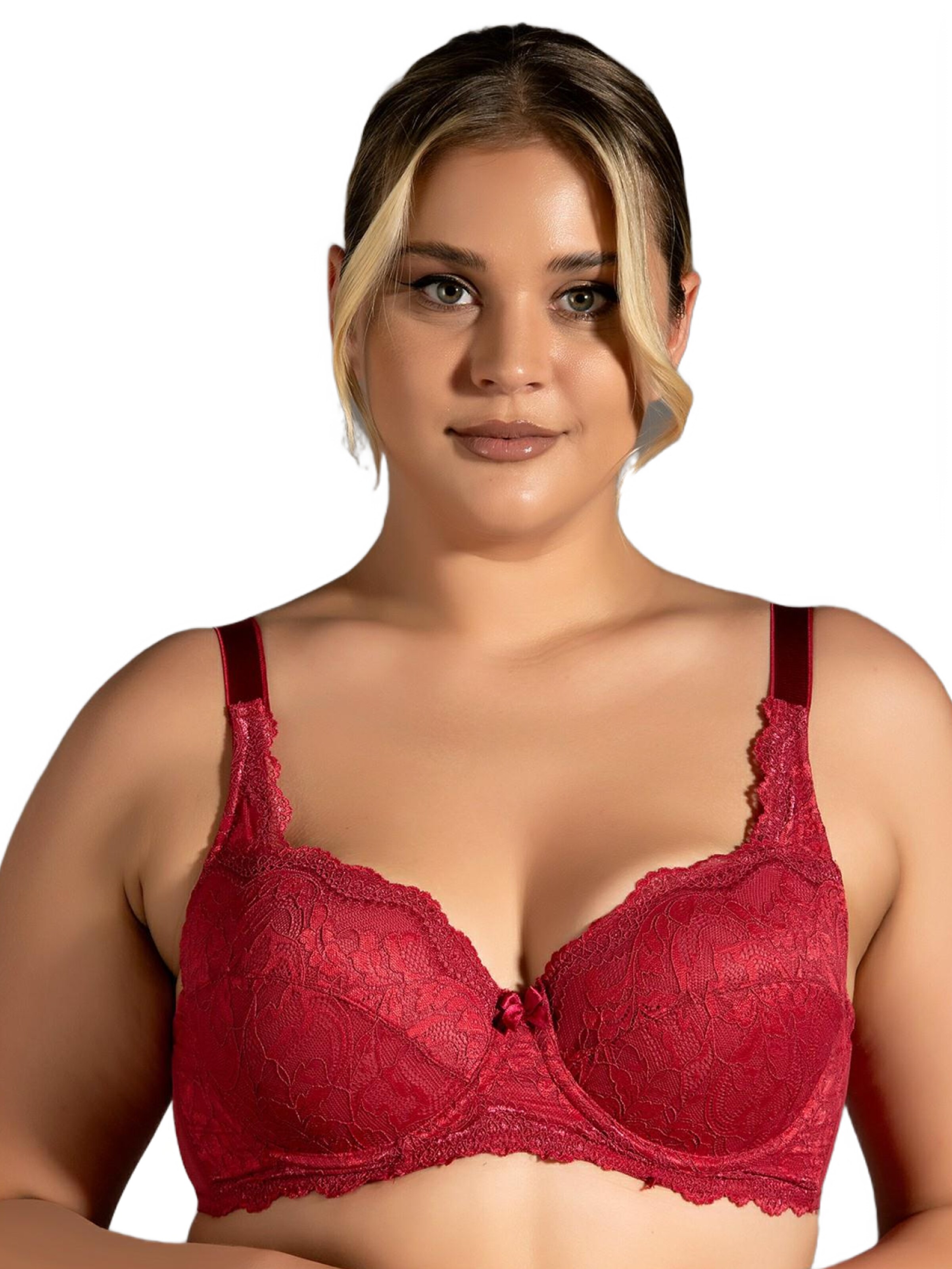 C&City Push-up BH in Rood: voorkant