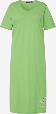 Ulla Popken Nightgown in Green: front