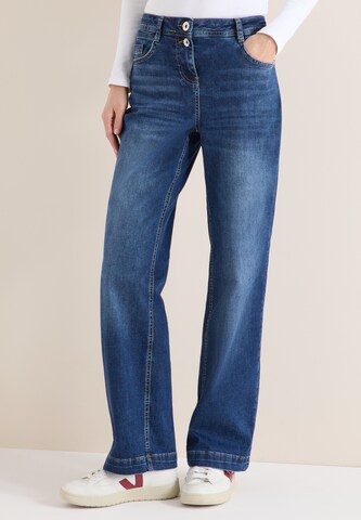 CECIL Wide Leg Jeans in Blau: Vorderseite