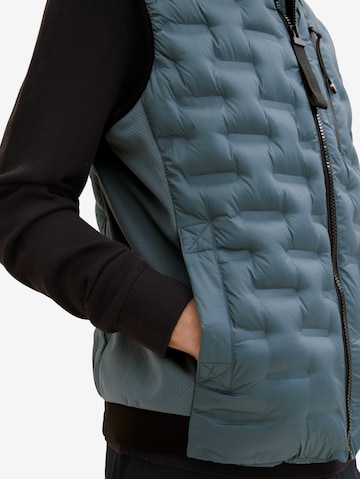 Gilet TOM TAILOR en bleu