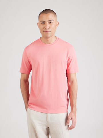 BOSS T-Shirt 'Chup' in Rot: Vorderseite