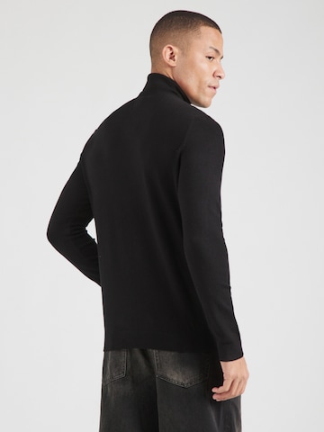 QS Pullover in Schwarz