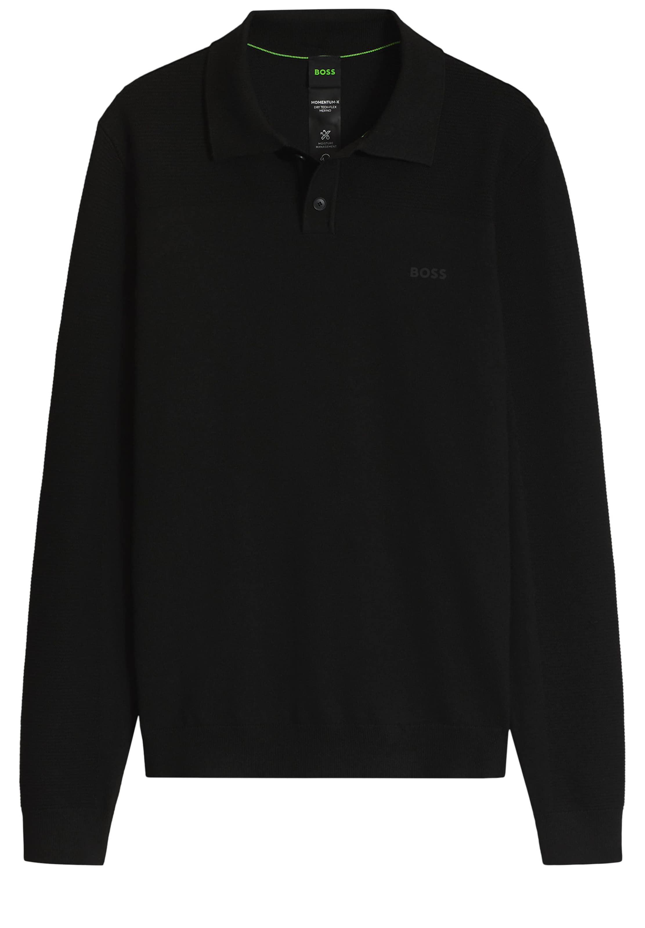 BOSS Shirt in Schwarz: Vorderseite