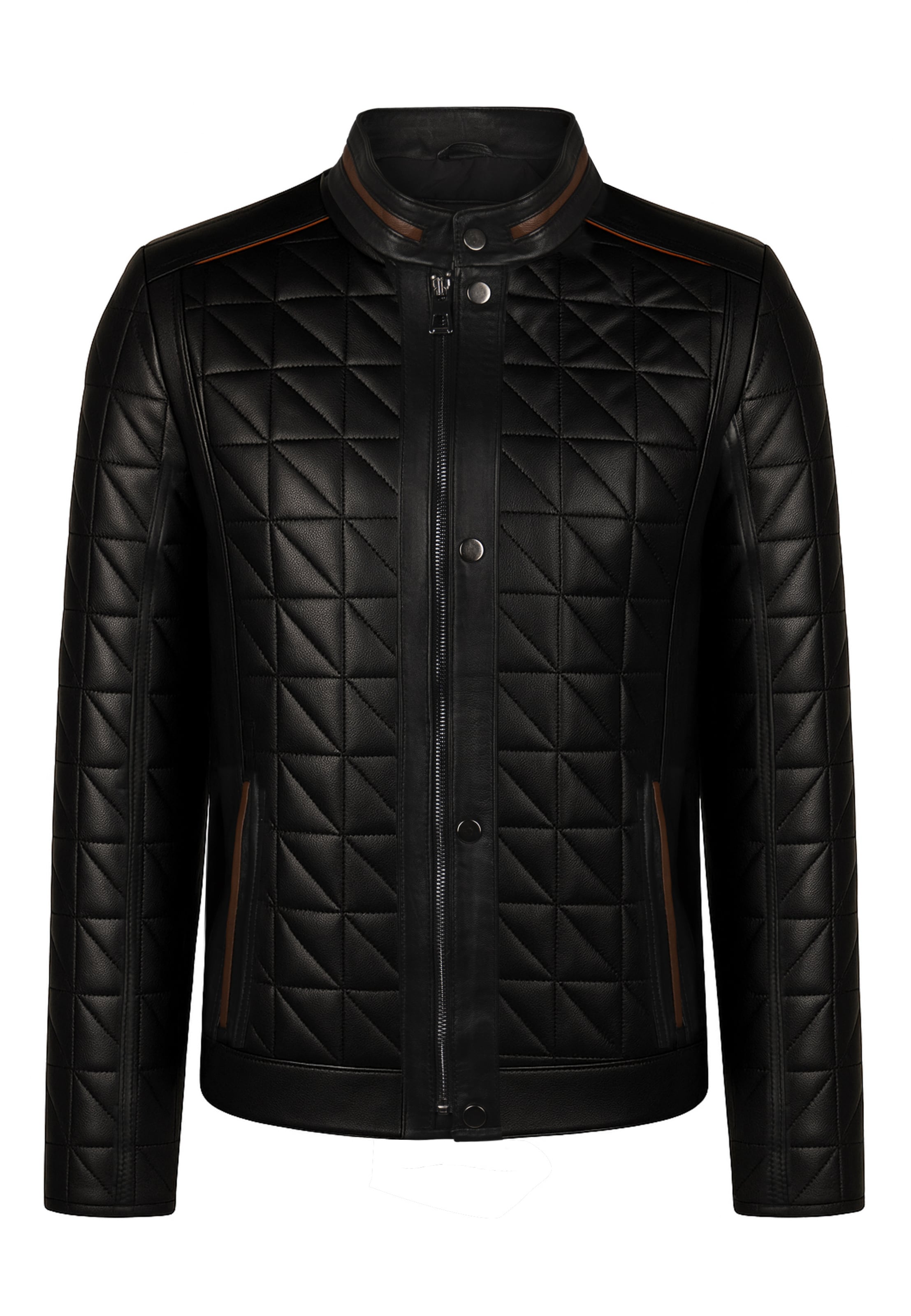 Felix Hardy Φθινοπωρινό και ανοιξιάτικο μπουφάν σε μαύρο: μπροστά