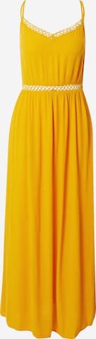 ABOUT YOU Letnia sukienka 'Dana' w kolorze żółty: przód