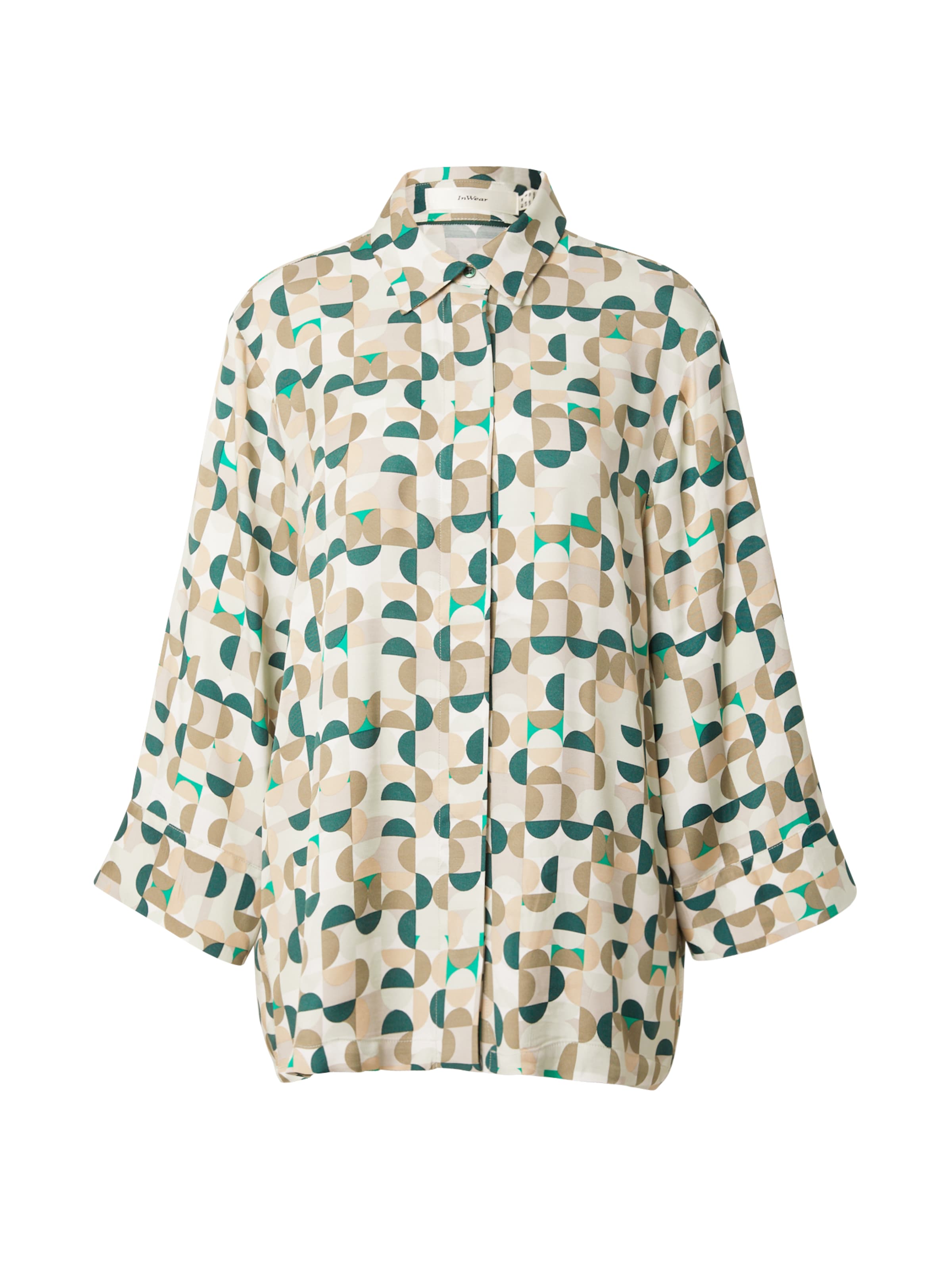 InWear Bluse 'Beril' i grøn: forside