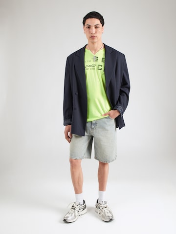 CAMP DAVID Tričko – zelená