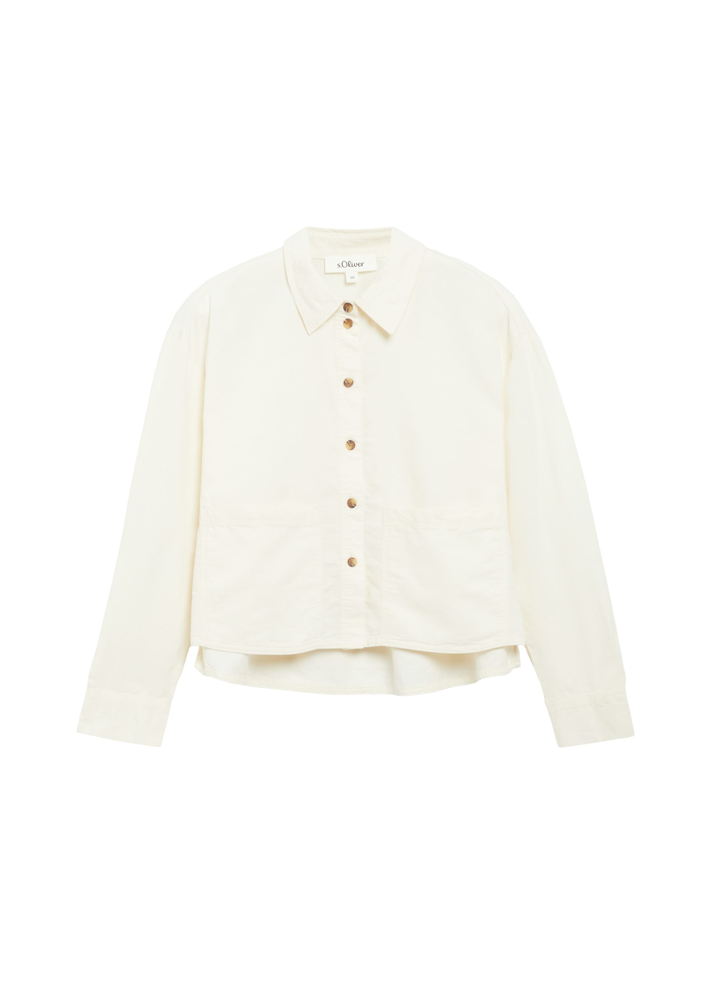 Chemisier s.Oliver en beige : devant