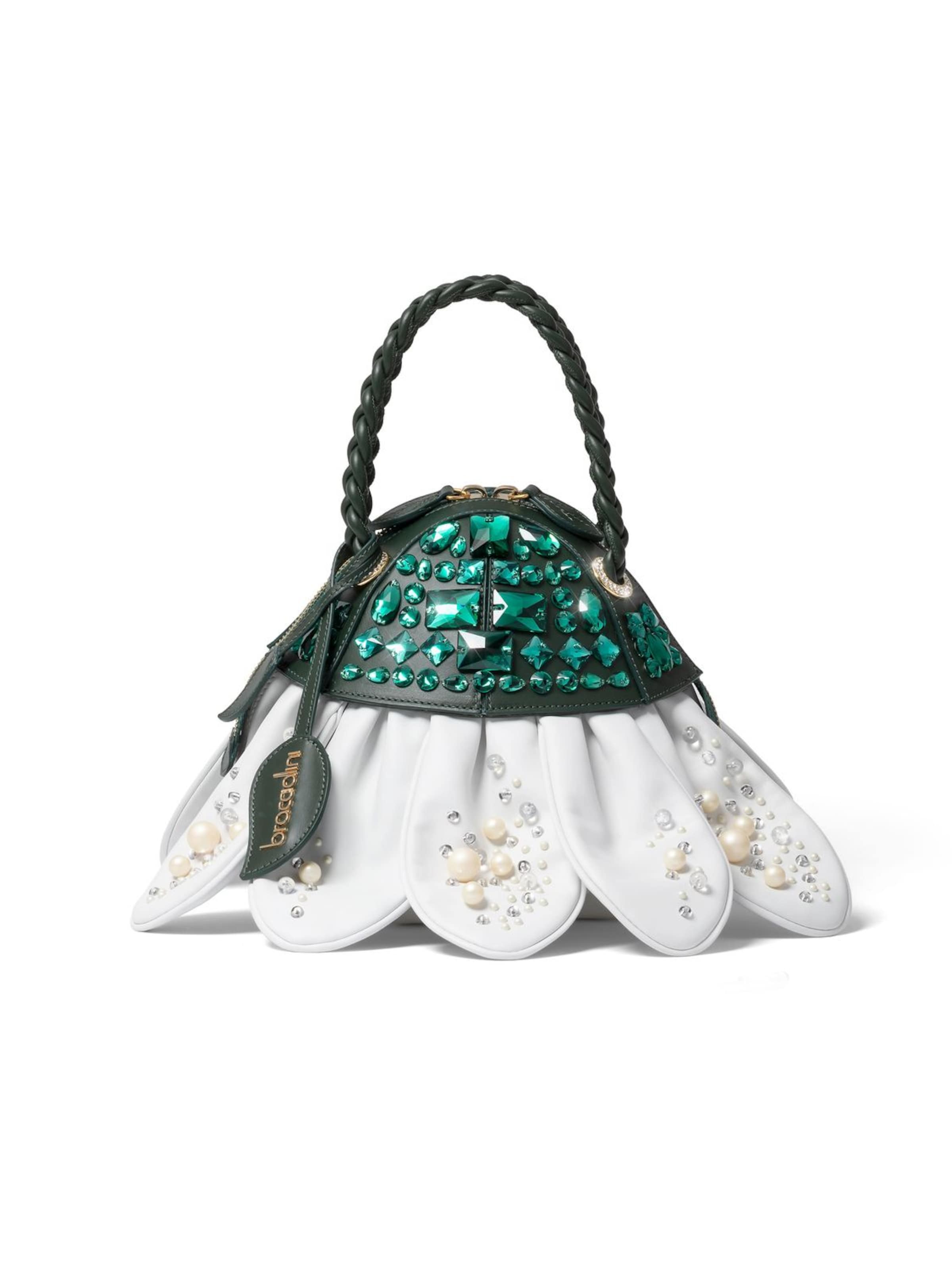 Braccialini Handbag 'Tema Bucaneve' in Green: front