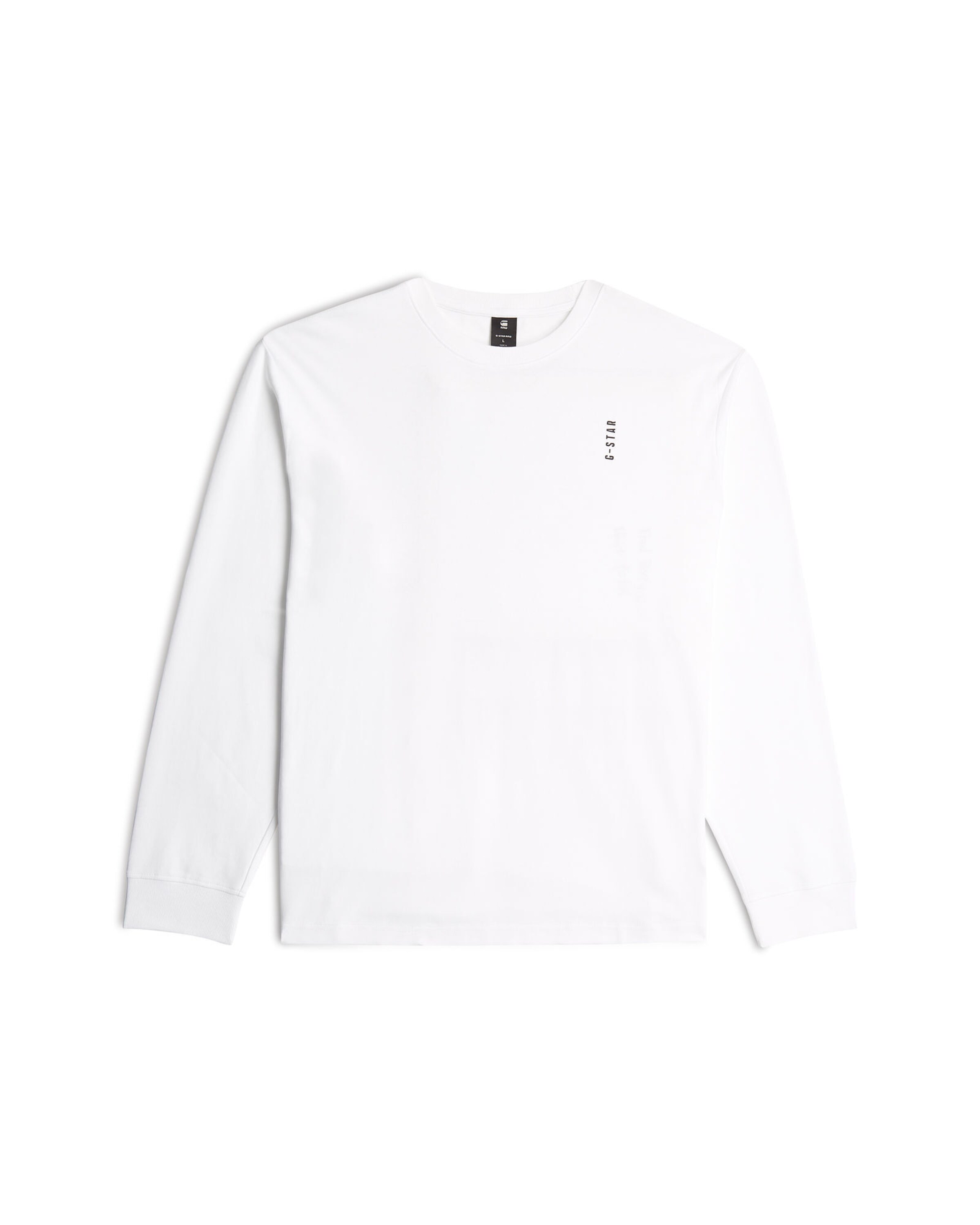 G-STAR Shirt 'The Back' in White: front