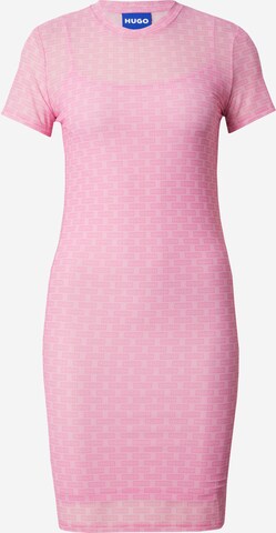 HUGO Kleid 'Nasaja_B' in Pink: predná strana